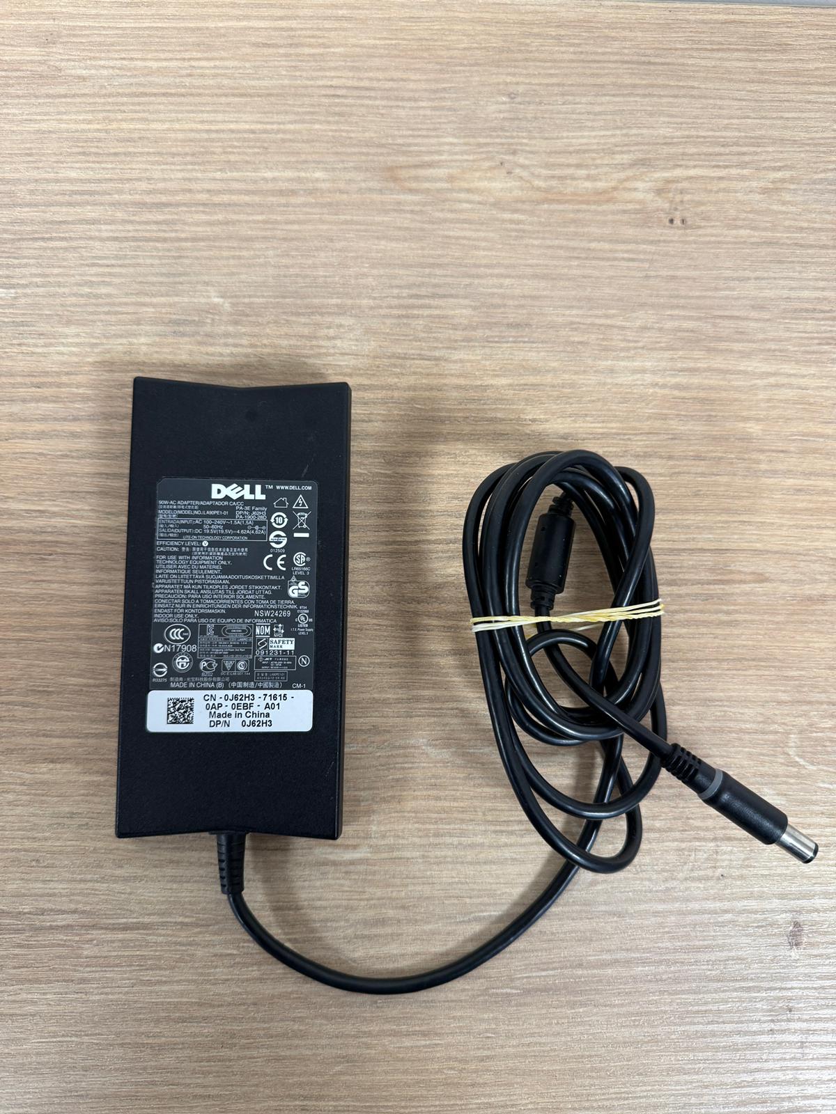 Dell Laptop Notebook Orjinal Adaptör 19,5V 4,62A - Kalın Uç